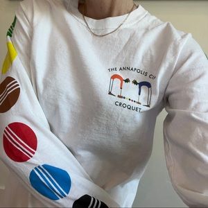 Rowing Blazers long sleeved croquet t-shirt